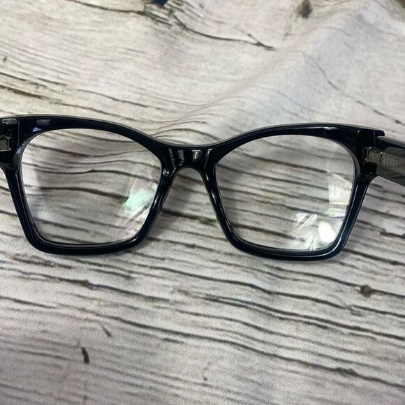 Spitfire Coco Cat Black Rimmed Glasses Clear Lenses - Picture 7 of 12